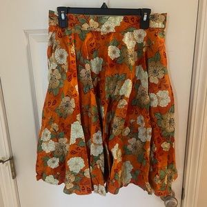Heart of Haute Floral Skirt, Large